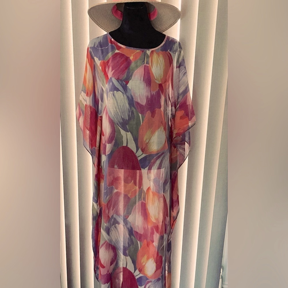Vintage Ruth Norman New York  Caftan/Lounge Dress